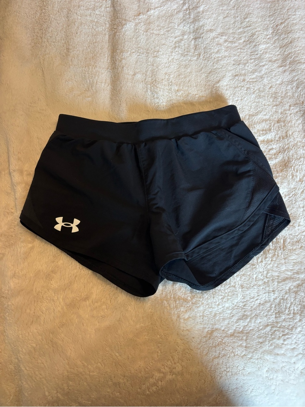 Under Armour Black Women's Athletic Running Shorts never worn
